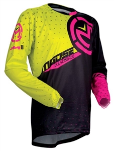 Moose Racing 2018 M1 Jersey - Hi-Viz/Magenta