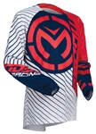 Moose Racing 2017 Qualifier Jersey - Red/White/Blue