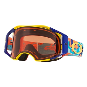 Oakley 2017 Airbrake MX Prizm Goggle - Thermo Camo Orange Blue Bronze Lens