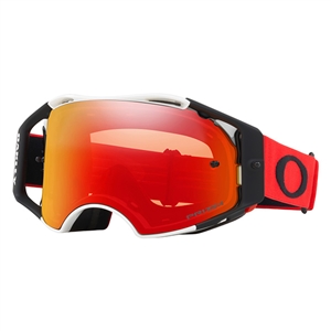 Oakley 2017 Airbrake MX Prizm Goggle - Red White Torch Iridium Prizm Lens