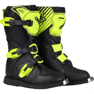 Oneal 2018 Kids Rider Boots - Hi-Viz Yellow