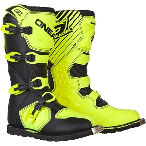 Oneal 2018 Kids Rider Boots - Hi-Viz Yellow