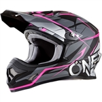 Oneal 2018 3 Series Freerider Full Face Helmet - Black/Pink
