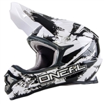 Oneal 2017 3 Series Shocker Full Face Helmet - Black/White
