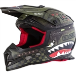 Oneal 2018 5 Series Warhawk Full Face Helmet - Black/Green