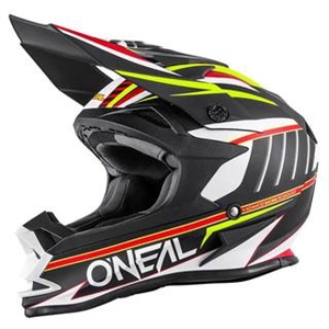 Oneal 2017 7 Series Chaser Full Face Helmet - White/Hi-Viz