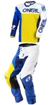 Oneal 2018 Mayhem Lite Split Combo Jersey Pant - Blue/Yellow