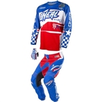 O'Neal - Youth Afterburn Jersey Pant Combo - Blue/Red
