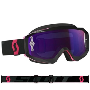 Scott - Hustle MX Goggle- Black/Fluo Pink