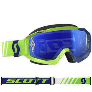 Scott - Hustle MX Goggle- Green/Blue