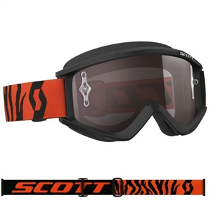 Scott - Recoil XI MX Chrome Goggle- Black/Flo Orange