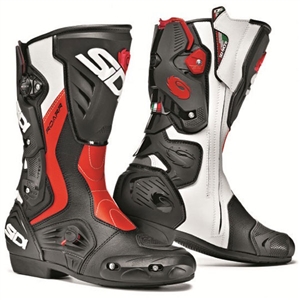 Sidi 2018 Roarr Street Boots - Black/Red Flo/White