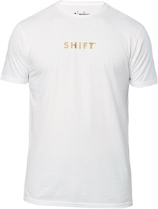 Shift 2018 Gold Pure LE Tee - White