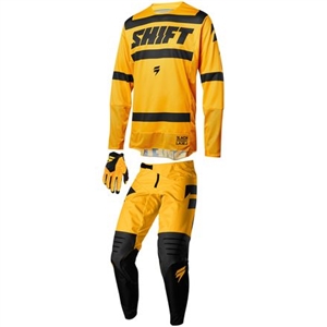 Shift 2018 Label Strike Combo Jersey Pant - Yellow