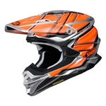 Shoei 2018 VFX-EVO Glaive Full Face Helmet - TC-8 Orange/Grey