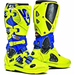 Sidi 2018 LE Crossfire 3 SRS Cairoli Boots - Blue/Fluro