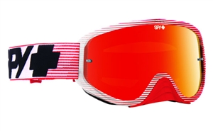 Spy 2017 Woot Race MX Goggle - Red Flash W/Smoke Red Spectra