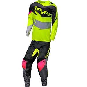 Seven 2018 MX Annex Ignite Combo Jersey Pant - Black/Fluorescent Yellow