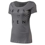 Seven MX 2018 Womens Crossover Tee - Dark Gray