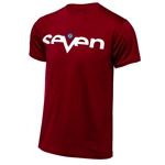 Seven MX 2018 2.0 Brand Tee - Maroon