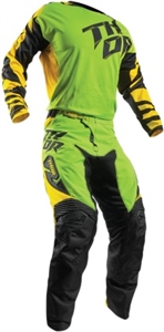 Thor 2017 Fuse Dazz Combo Jersey Pant - Green/Yellow