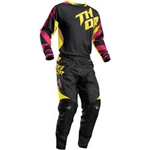 Thor 2017 Fuse Air Combo Jersey Pant - Magenta/Yellow