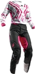 Thor 2017 Womens Pulse Facet Combo Jersey Pant - White/Magenta