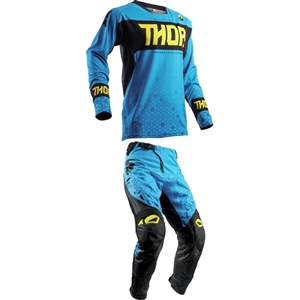 Thor 2018 Fuse Bion Combo Jersey Pant - Blue