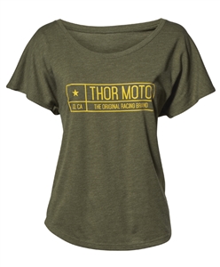 Thor 2018 Womens Establish Tee - Green