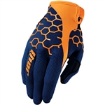 Thor 2017 Draft Comb Gloves - Navy/Orange