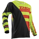 Thor 2018 Fuse Air Rive Jersey - Lime/Orange