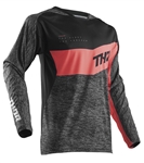 Thor 2018 Fuse High Tide Jersey - Black/Coral