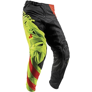 Thor 2017 Fuse Air Rive Pant - Lime/Orange