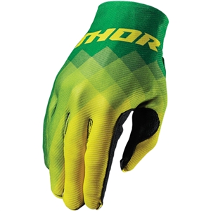 Thor 2017 Invert Pix Gloves - Green