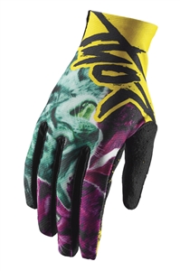 Thor 2018 Kitn Void Gloves - Black/Yellow