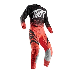 Thor 2018 Pulse Hype Combo Jersey Pant - Coral/Black