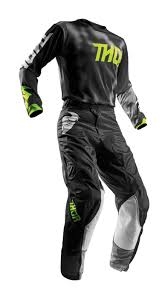 Thor 2018 Pulse Air Radiate Combo Jersey Pant - Black