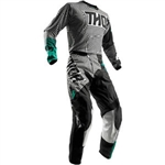 Thor 2018 Pulse Geotec Combo Jersey Pant - Black/Teal