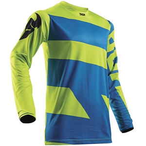 Thor 2017 Pulse Level Jersey - Electric Blue/Lime