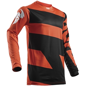 Thor 2017 Pulse Level Jersey - Red Orange/Black