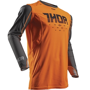 Thor 2017 Prime Fit Rohl Jersey - Flo Orange/Gray
