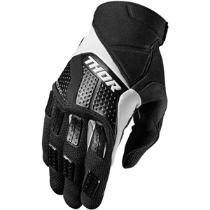 Thor 2017 Rebound Gloves - Black/White