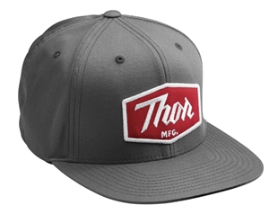 Thor 2018 Script Snapback Hat - Charcoal