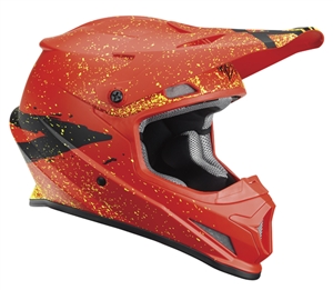 Thor 2018 Sector Hype Full Face Helmet - Red/Black