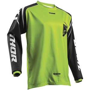Thor 2017 Sector Zones Jersey - Lime