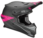 Thor 2018 Sector Hype Full Face Helmet - Charcoal/ Pink