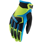 Thor 2017 Spectrum Gloves - Green/Black/Blue