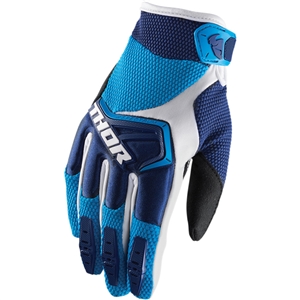Thor 2017 Spectrum Gloves - Navy/Blue/White