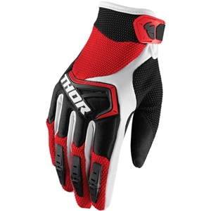 Thor 2017 Spectrum Gloves - Red/Black/White