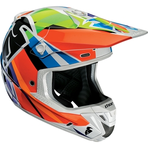 Thor 2018 Verge Tracer Full Face Helmet - Multi